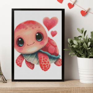 Schildi mit Herz 30x40 Eckige Steine