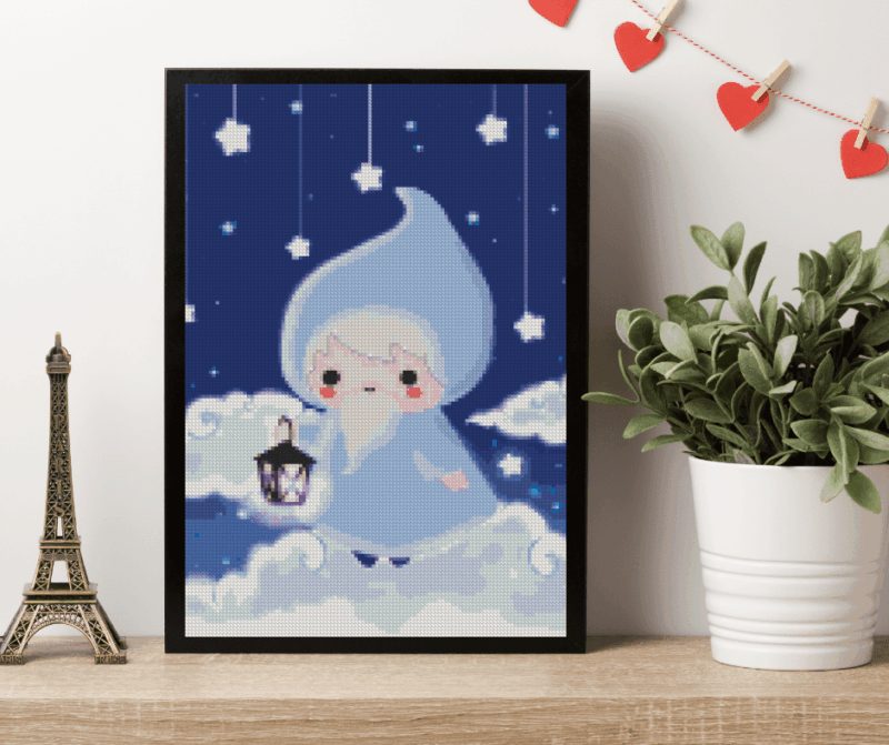 Tiny Tami, Sandmännchen 30×40 Eckige Steine