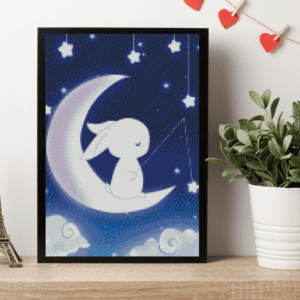 Tiny Tami, Mondhasi 30×40 Eckige Steine