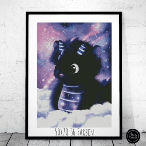 Tiny Tami,Kosmo Dragon 50×70