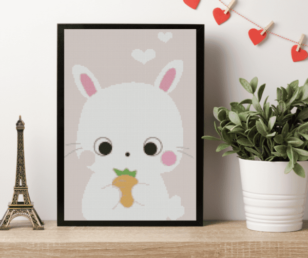 Tiny Tami, Hoppelhase Fine 30×40 Eckige Steine