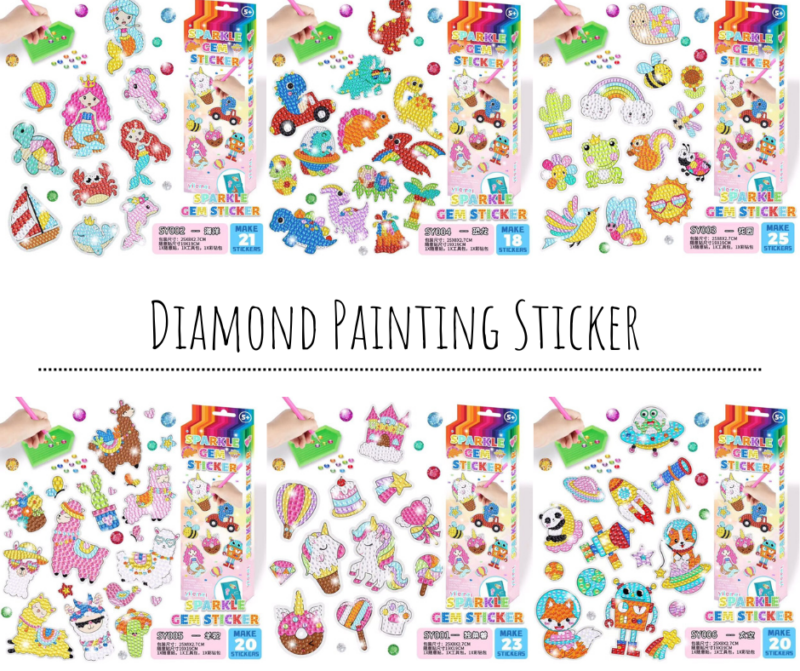 Diamond Painting Sticker