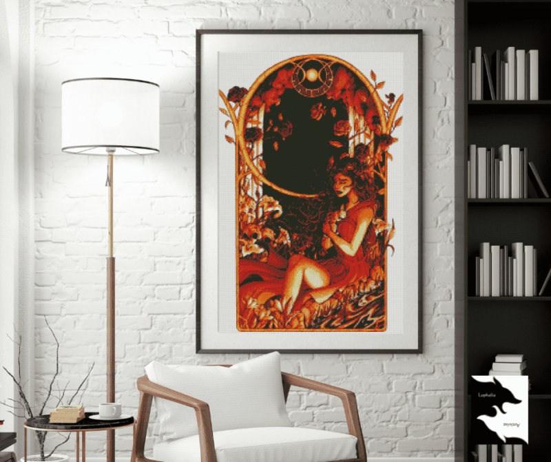 Luphalia, Persephone 50×70 Eckige Steine