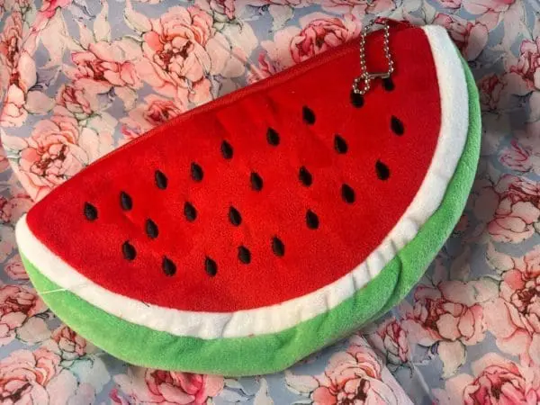 Federtasche Melone