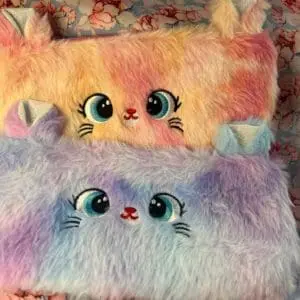 Federtasche Katzen 3 verschiedene Farben