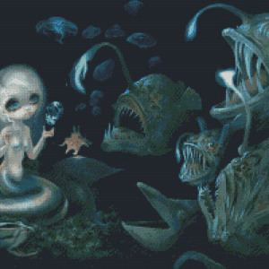 JasmineBecketGriffith_AbyssalMermaid 50x70