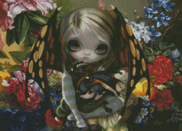 JasmineBecketGriffith_FlowerDragonling 50x70