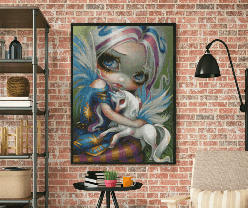 Jasmine Becket-Griffith, Twilight Delight 60×80 Eckige Steine
