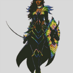 Luphalia, RainbowKnight 50×70