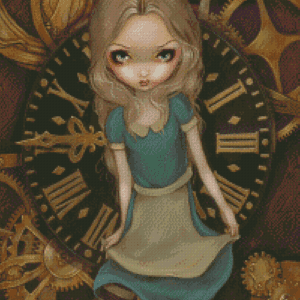 JasmineBecketGriffith_AliceInClockwork 50x70