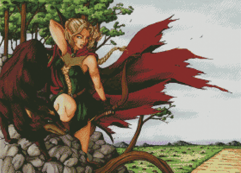 Luphalia, Wrong Neighbourhood 50x70