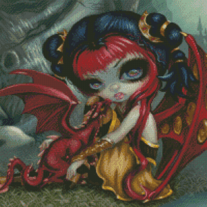 JasmineBecketGriffith_AmberDragonling 50x70