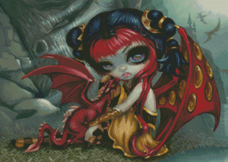 JasmineBecketGriffith_AmberDragonling 50x70