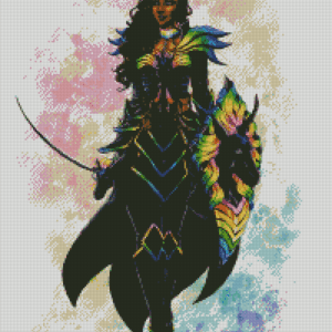 Luphalia, RainbowKnight-Variant 50×70