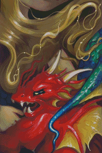 JasmineBecketGriffith_MermaidWithAScarletDragon 50x150