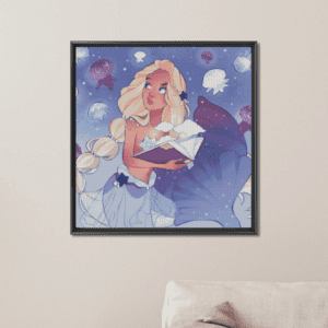 Laara Klein Mermaid Ocean Jelly 60×60