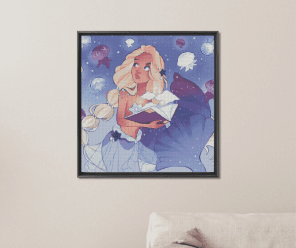 Laara Klein Mermaid Ocean Jelly 60×60