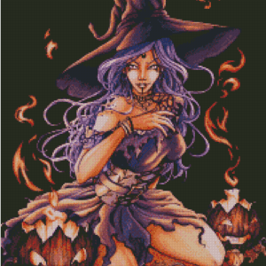 Luphalia, Autum Witch 50×70