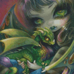 JasmineBecketGriffith_DarlingDragonling 50x60