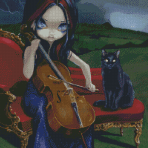 JasmineBecketGriffith_CelloStorm 50x70