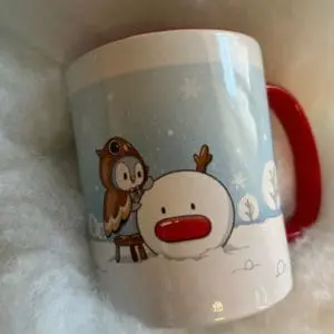Weihnachtstasse Pingu Rundumdruck
