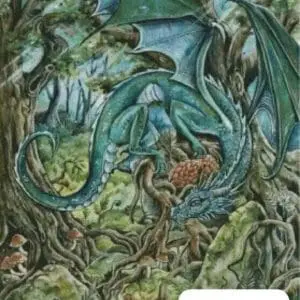 Harena Artwork, Drache 70x90 100 Farben