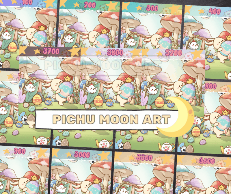 Runde Dosen Sticker Bogen DMC 9 Diamond Painting Registerkarten Osterhasi Design