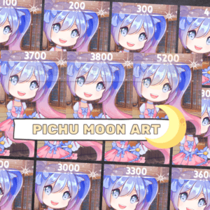 Diamond Painting Registerkarten Pichu Design