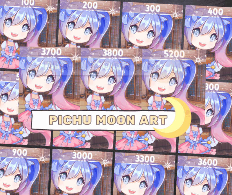 Diamond Painting Registerkarten Pichu Design