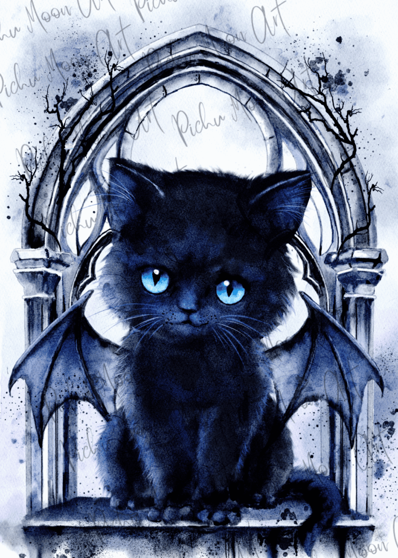 Tiny Tami, Demoncat lillith 50x70 56 Farben