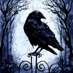 Tiny Tami, Dead inside Crow 50x70 56 Farben