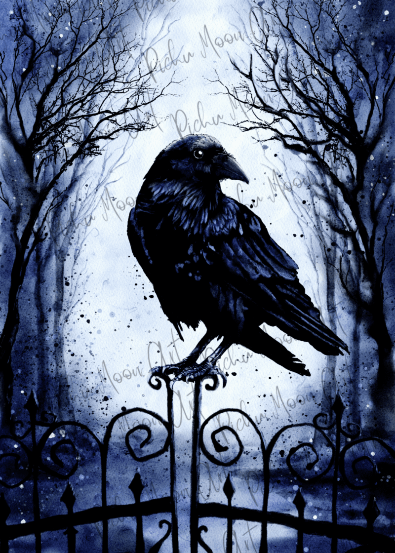 Tiny Tami, Dead inside Crow 50x70 56 Farben