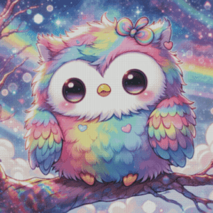 Salzkatze.ai 60x60 Birdy Flapp | Ai Art