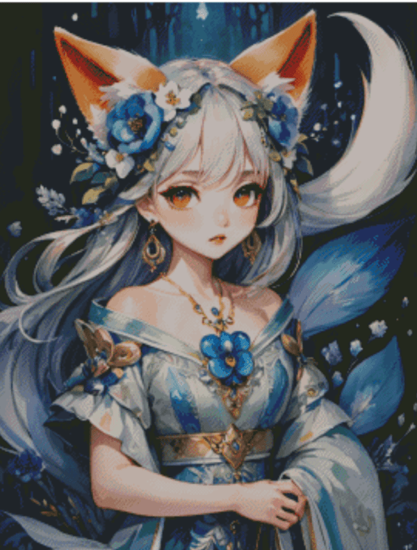 Sakura.ai Tamashi - Isadora 50×65 | Ai Art