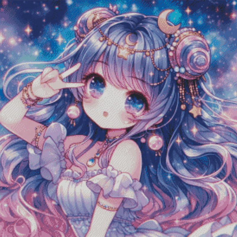 Salzkatze.ai 50x50 Sailor Star | Ai Art