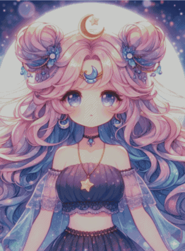 Salzkatze.ai 50×65 Luna | Ai Art