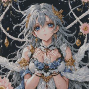 Sakura.ai Caught up in yourself 50x70 | Ai Art