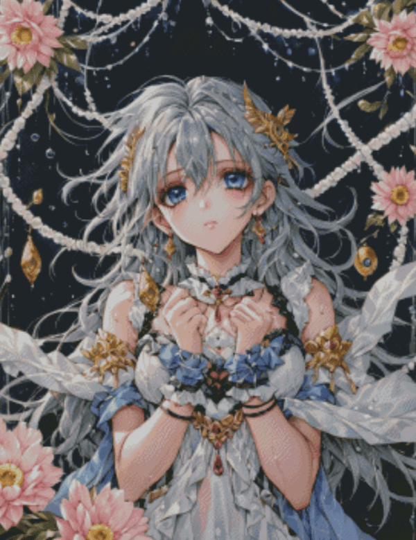 Sakura.ai Caught up in yourself 50x70 | Ai Art