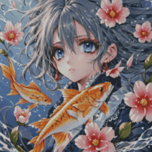 Sakura.ai Keiko 50x70 | Ai Art