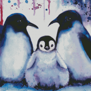 Tiny Tami, pinguins 50x70 56 Farben