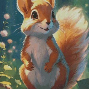 Sakura.ai Kuschel 50x70 | Ai Art