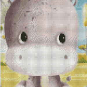 Hakuna Matata – Hippo 20×30 Eckig