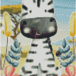 Hakuna Matata – Zebra 20×30 Eckig