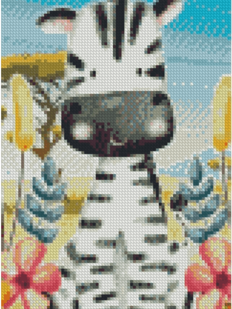 Hakuna Matata – Zebra 20×30 Eckig