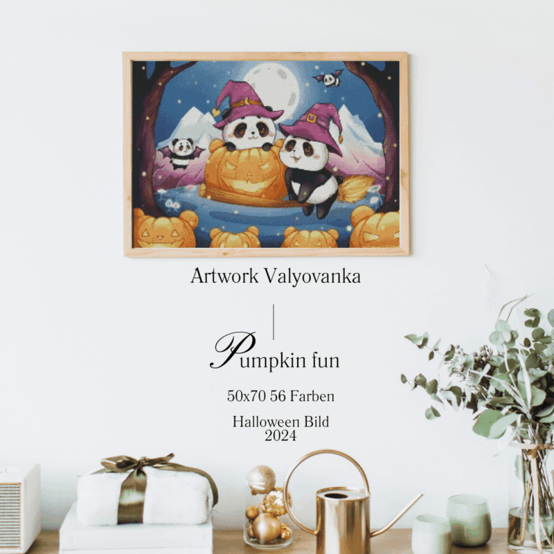 Halloween Pumpkin Fun l 50x70 Eckig