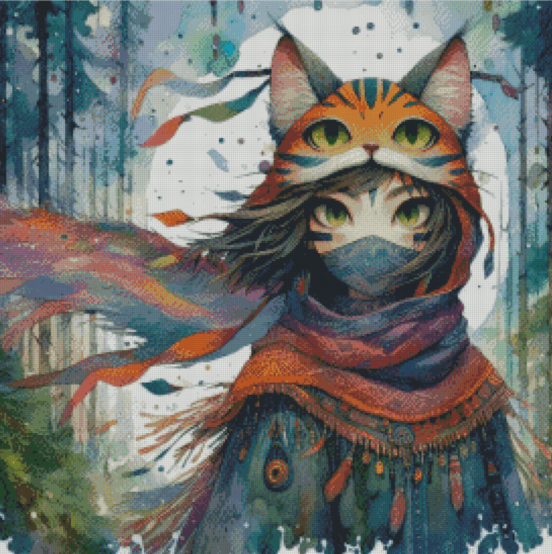 Salzkatze.ai 50x50 Yokai | Ai Art