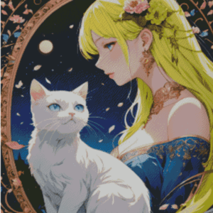 Sakura.ai Princess of Love 50×65 | Ai Art