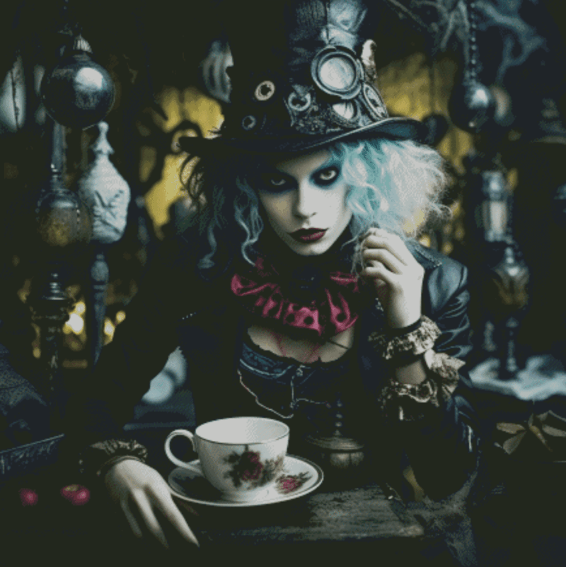 Jackie Schwabe Hutmacher 150 Farben 80x80 | Ai Art