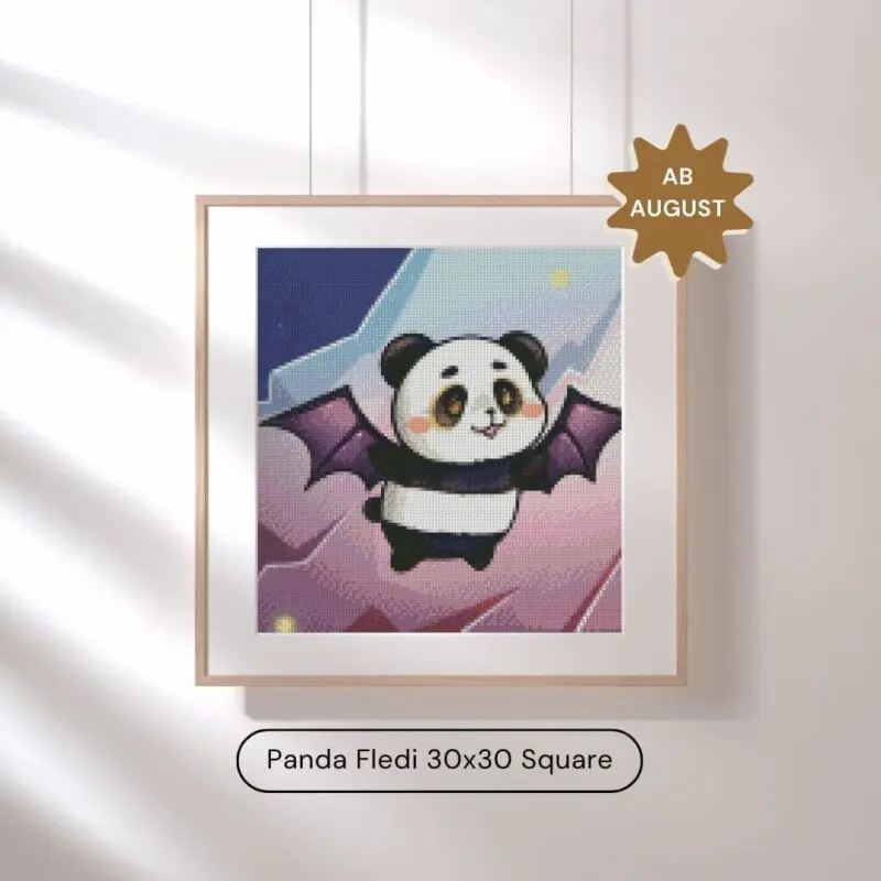 Valyovanka – Fledipanda 30x30 Eckige Steine