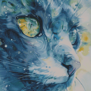 Sakura.ai Look deep inside 50x70 | Ai Art